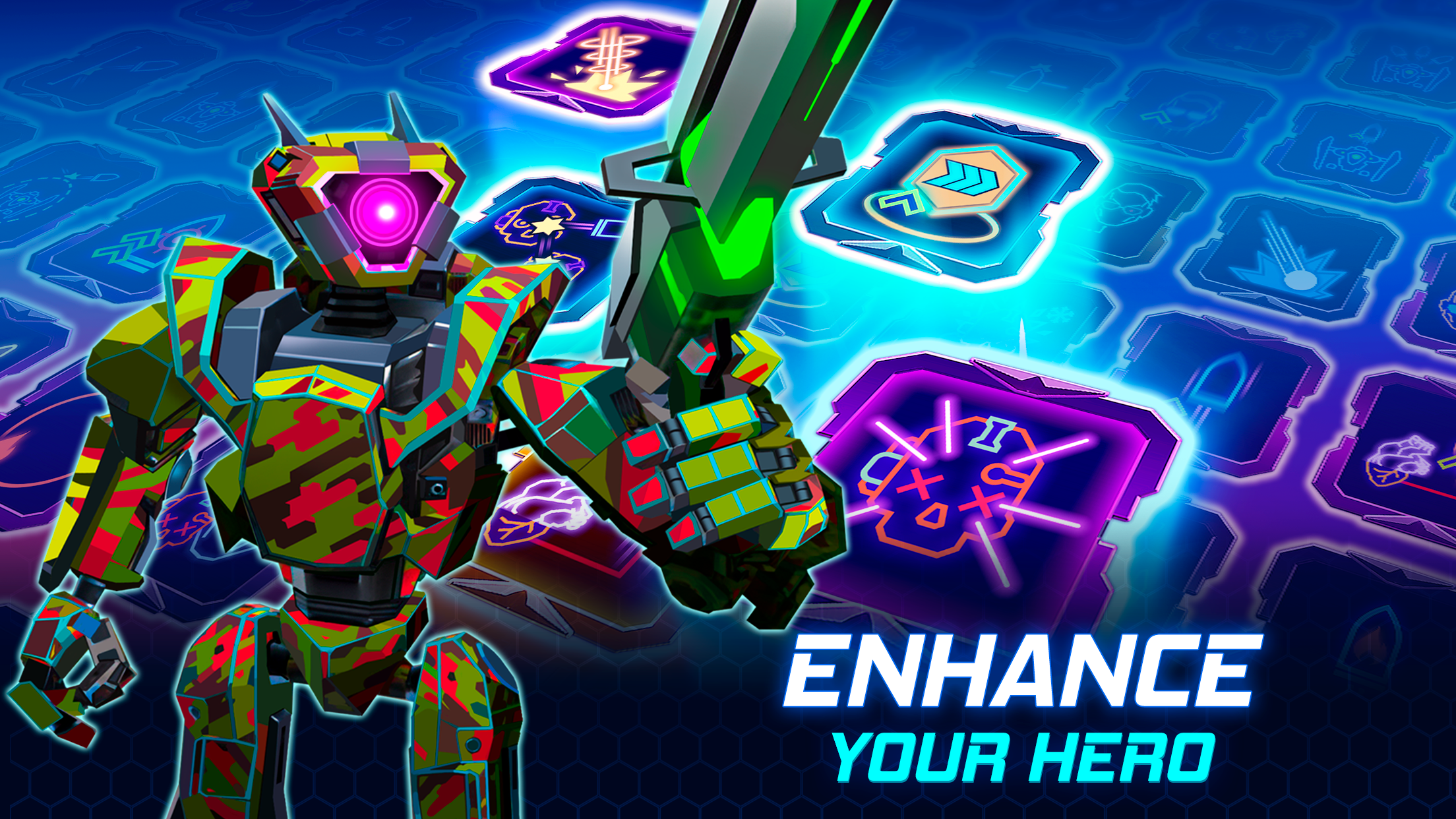 Cyberpunk Hero: Epic Roguelike Screenshot8