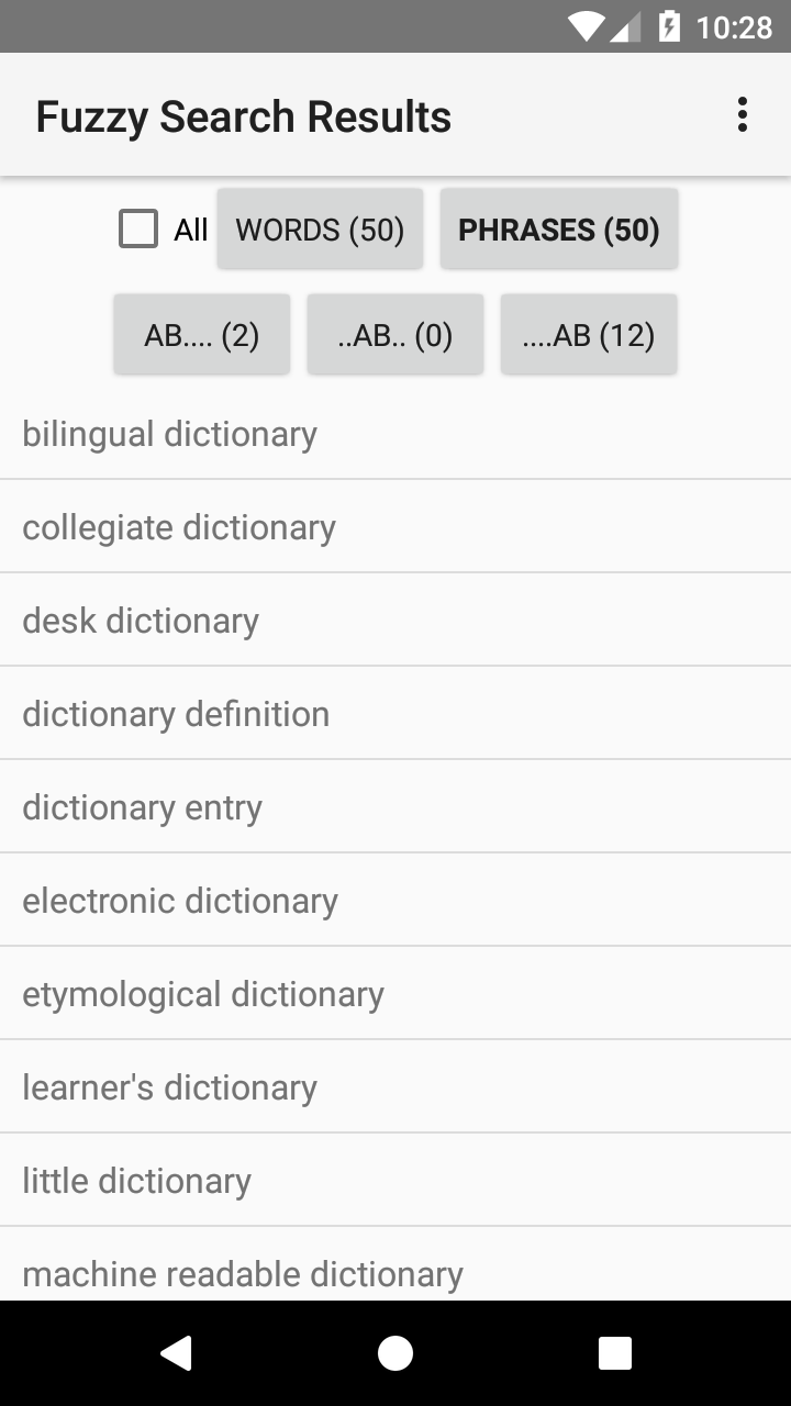 Fora Dictionary Screenshot3