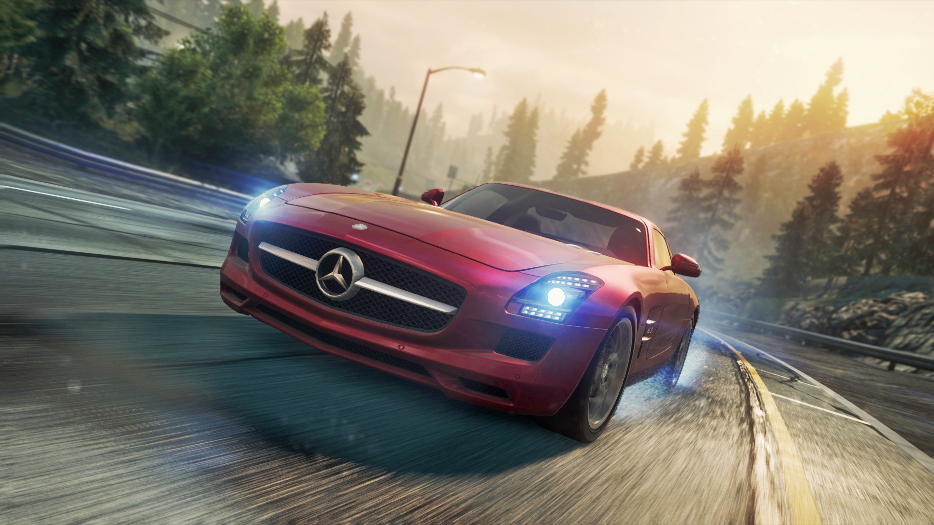 Mercedes SLS Driving Simulator Screenshot1