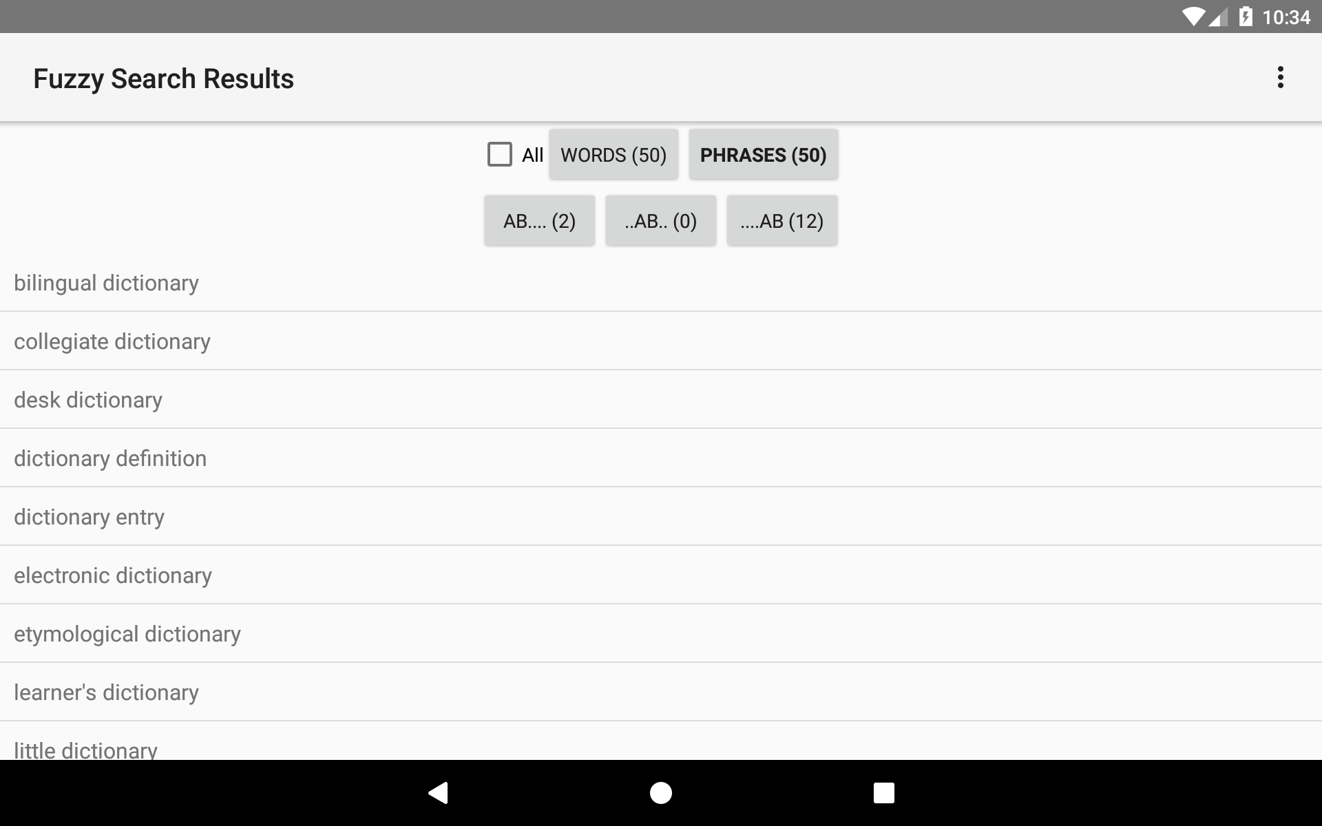 Fora Dictionary Screenshot6