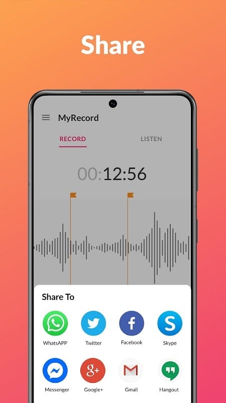 Voice Recorder & Voice Memos Screenshot1