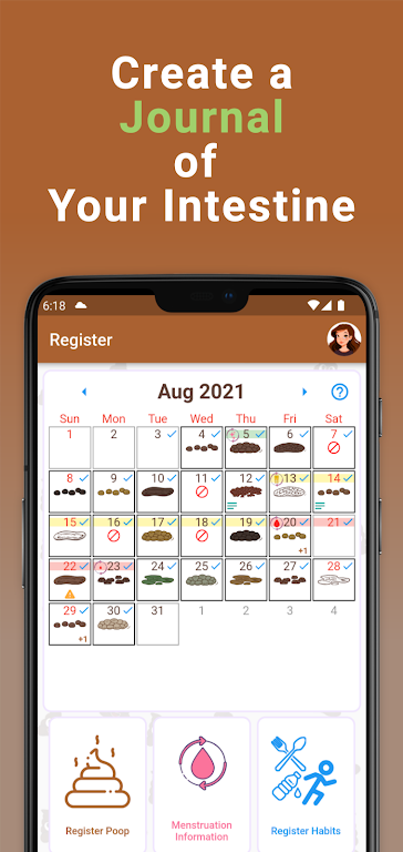 Happy Poop: Toilet Journal Log Screenshot2
