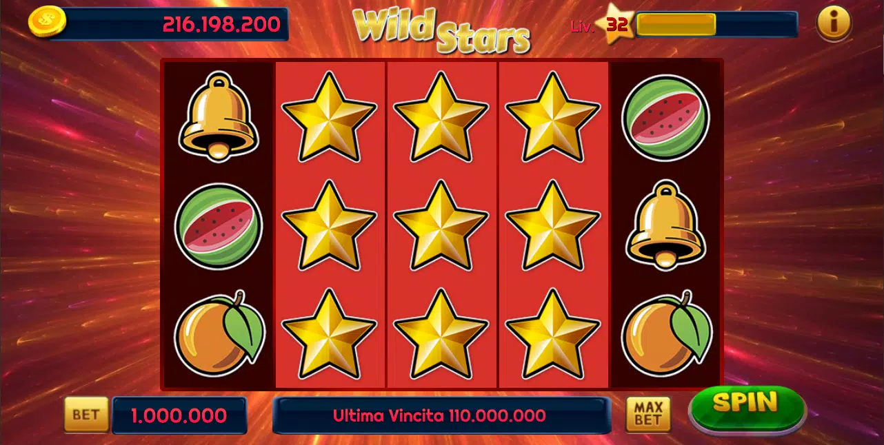Wild Stars Slot Screenshot1