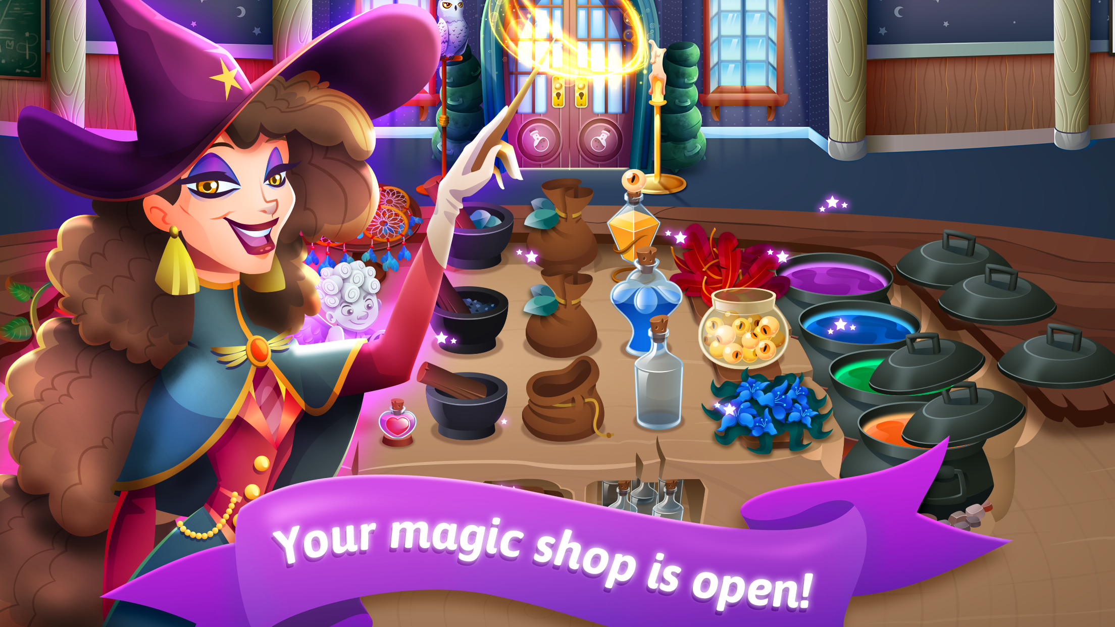 My Magic Shop: Witch Idle Game Screenshot1