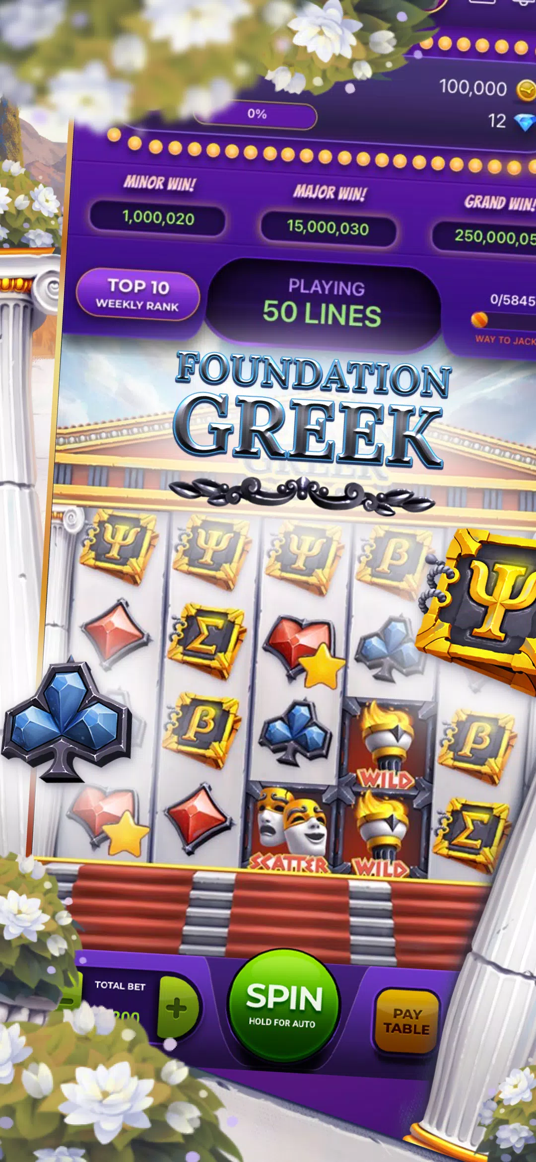 Portrait Slots™ Vegas Casino Screenshot1