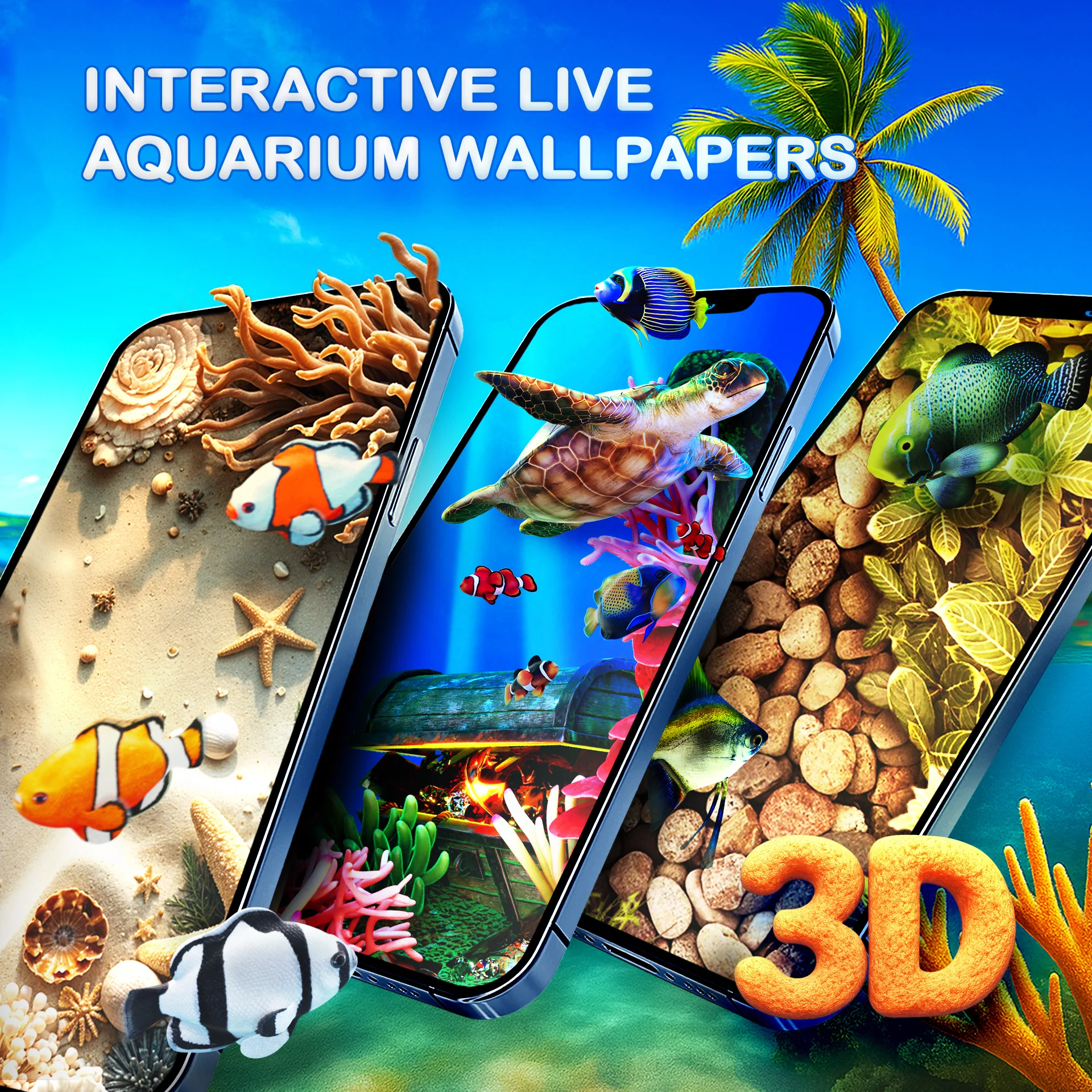 3D Aquarium Live Wallpaper Screenshot1