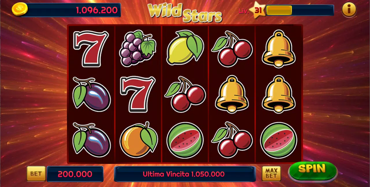 Wild Stars Slot Screenshot3