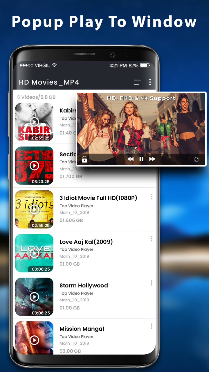 Video Player - MP4 Player Screenshot2