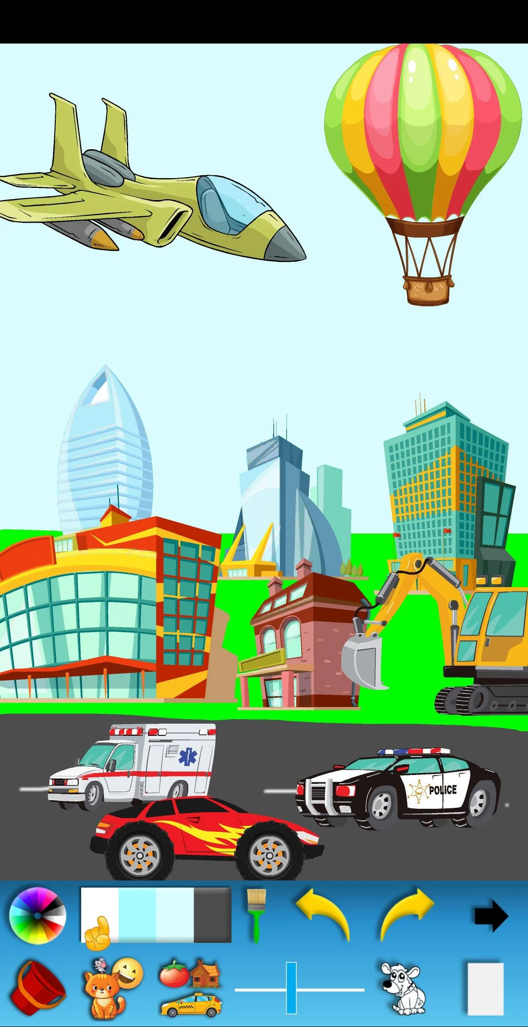Kids paint & Coloring Book Screenshot3