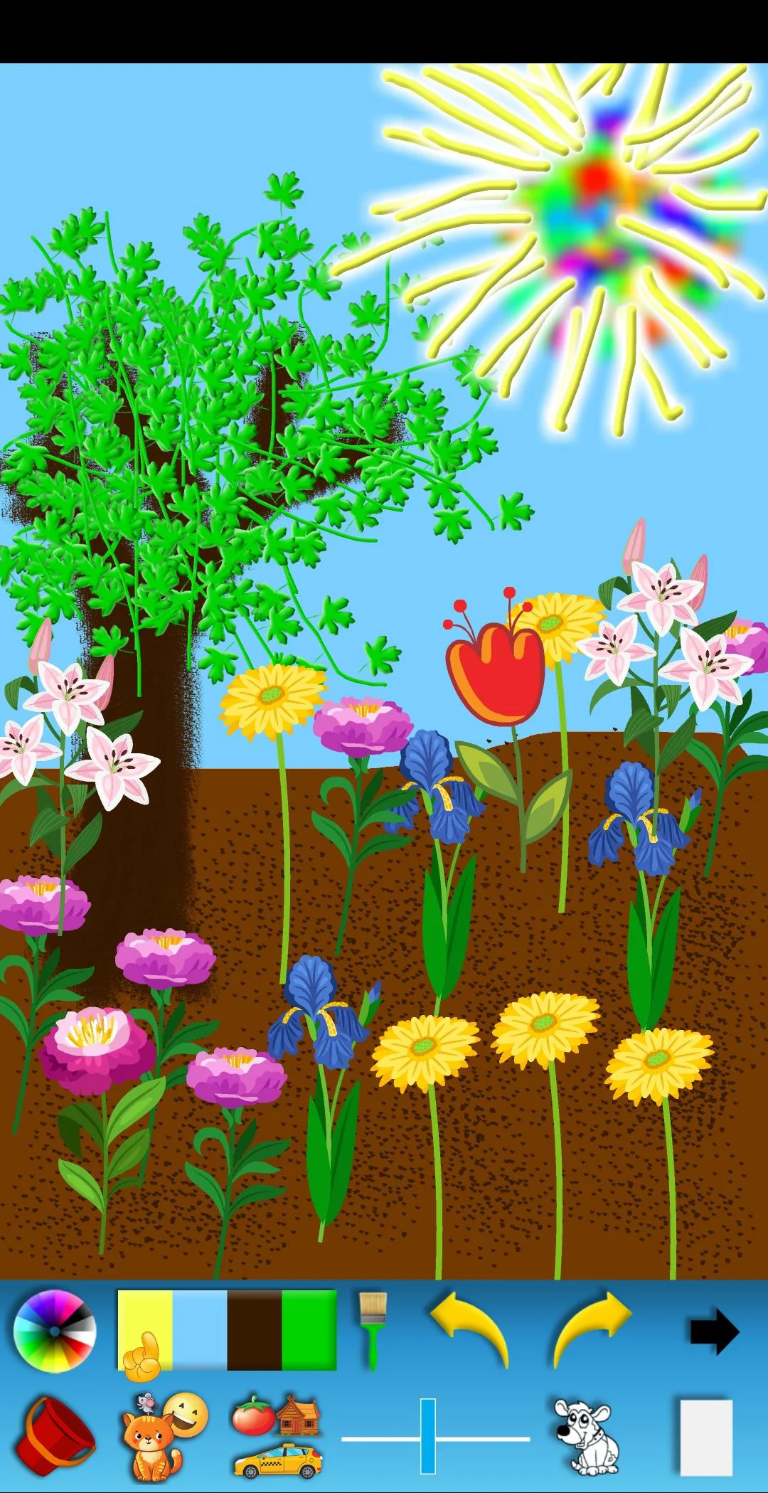 Kids paint & Coloring Book Screenshot4