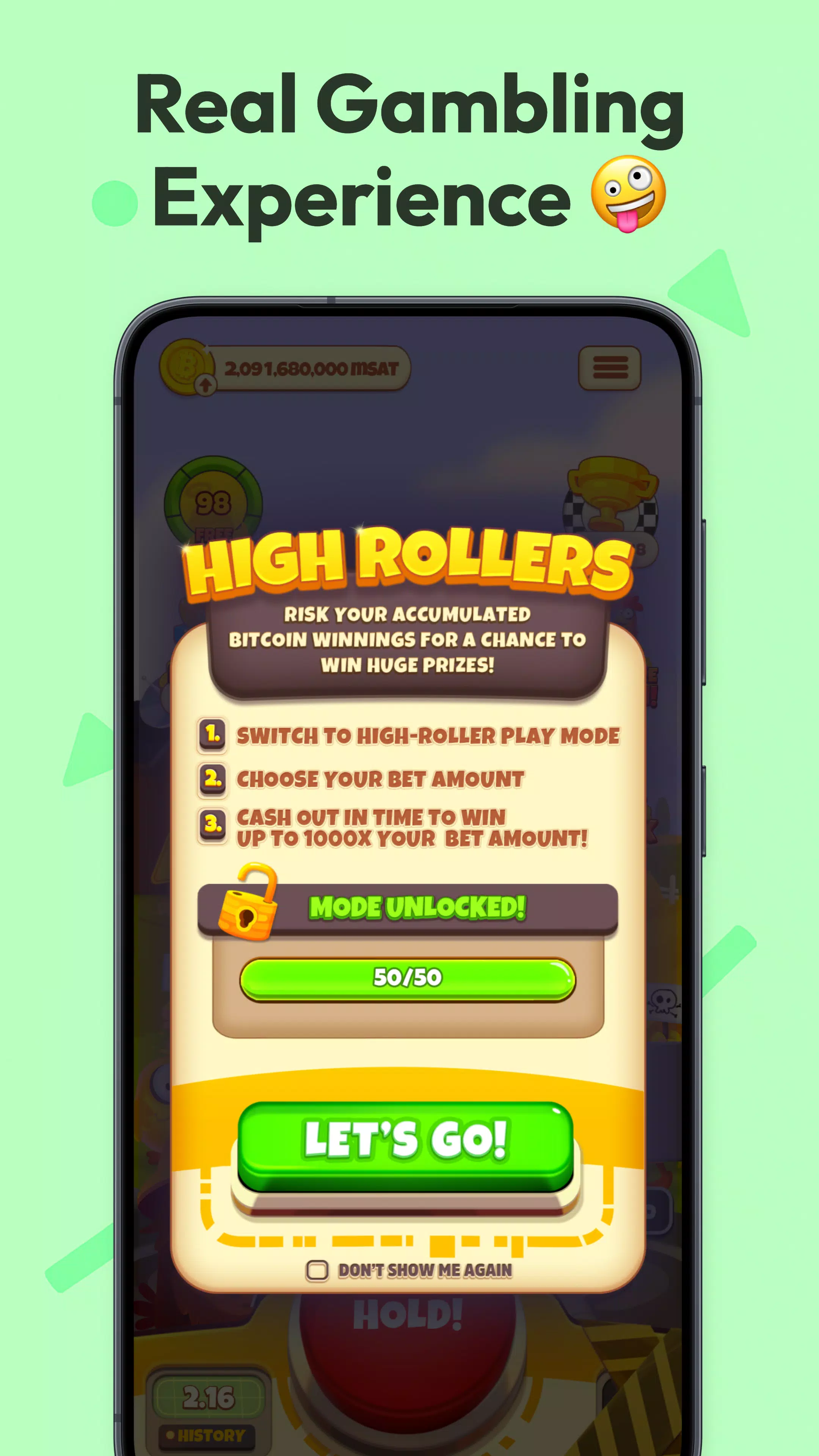 Chicken or Crash Earn Bitcoin Screenshot2