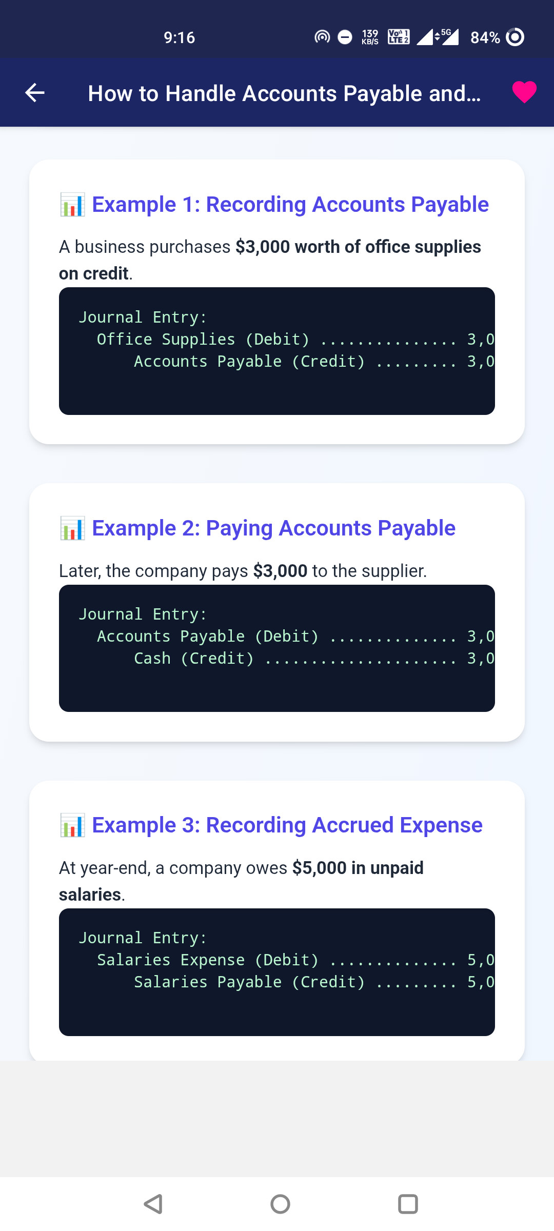 Accounting Basics Screenshot7
