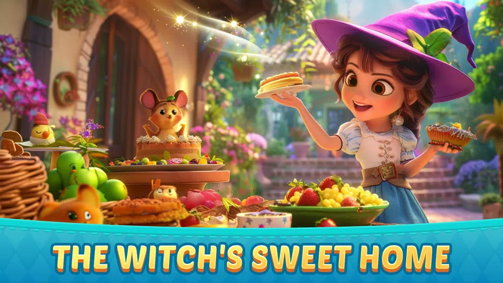 Merge Witches-Match Puzzles Screenshot1