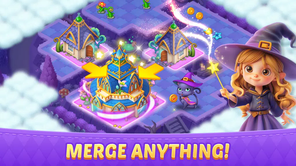 Merge Witches-Match Puzzles Screenshot2