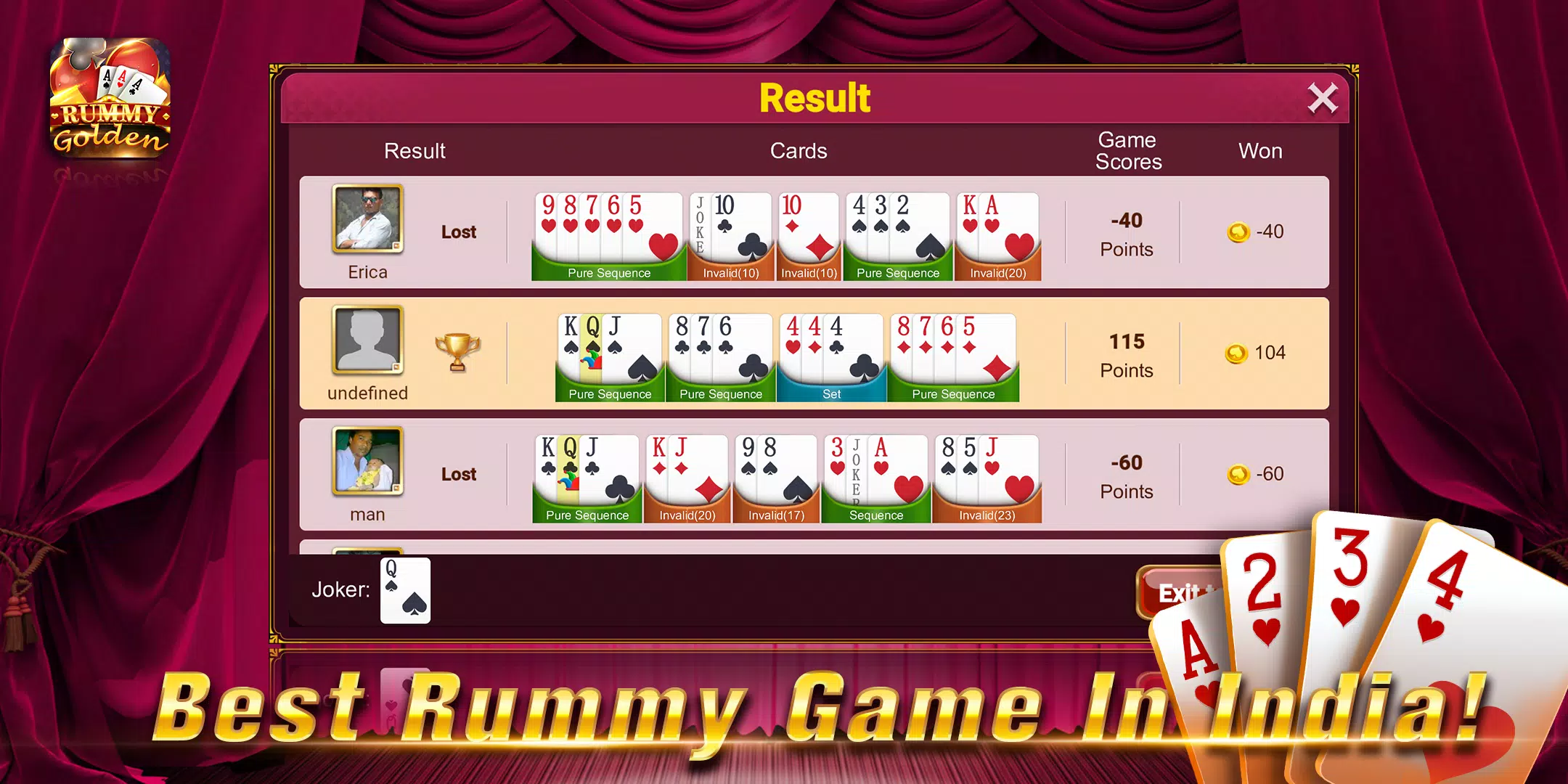Golden Rummy Screenshot2