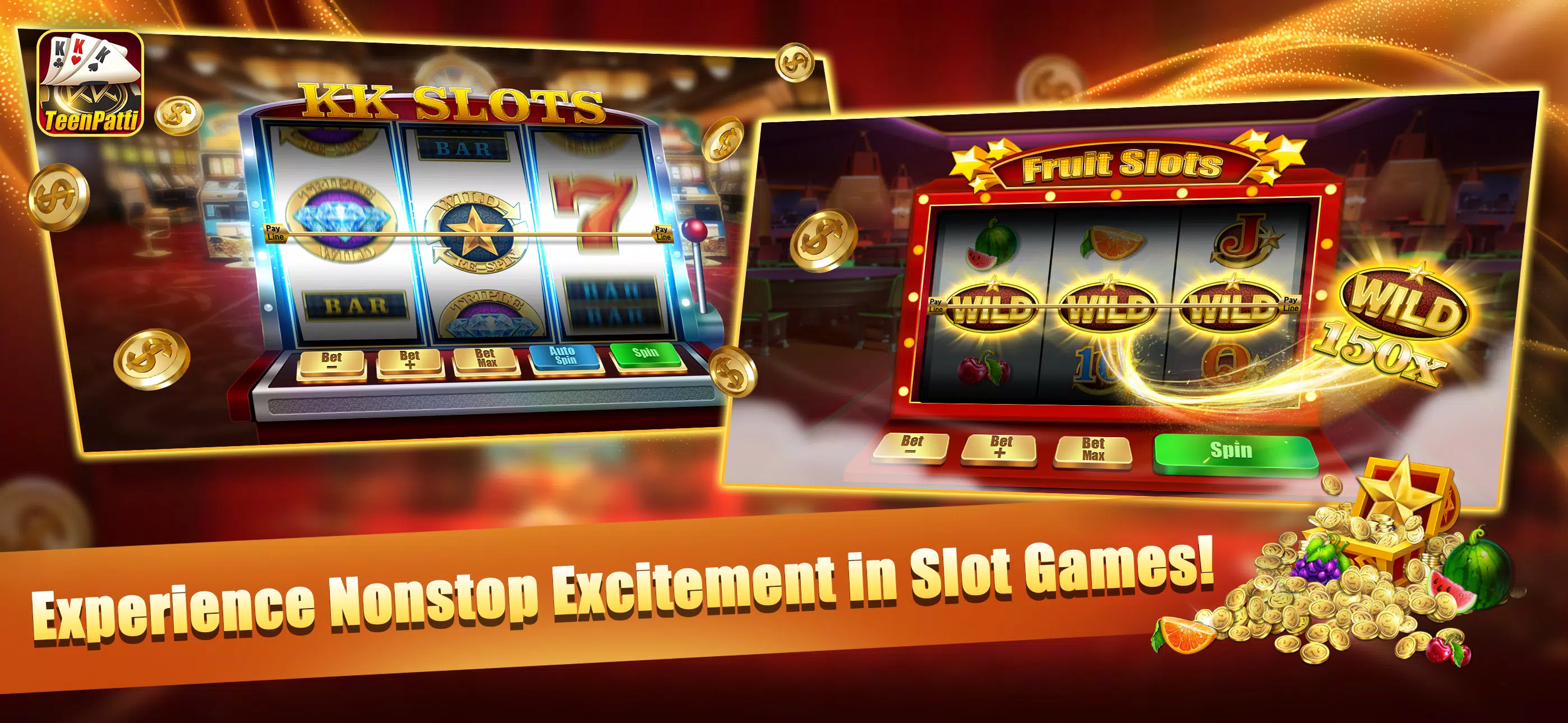 KKTeenPatti Poker, Slots Screenshot4