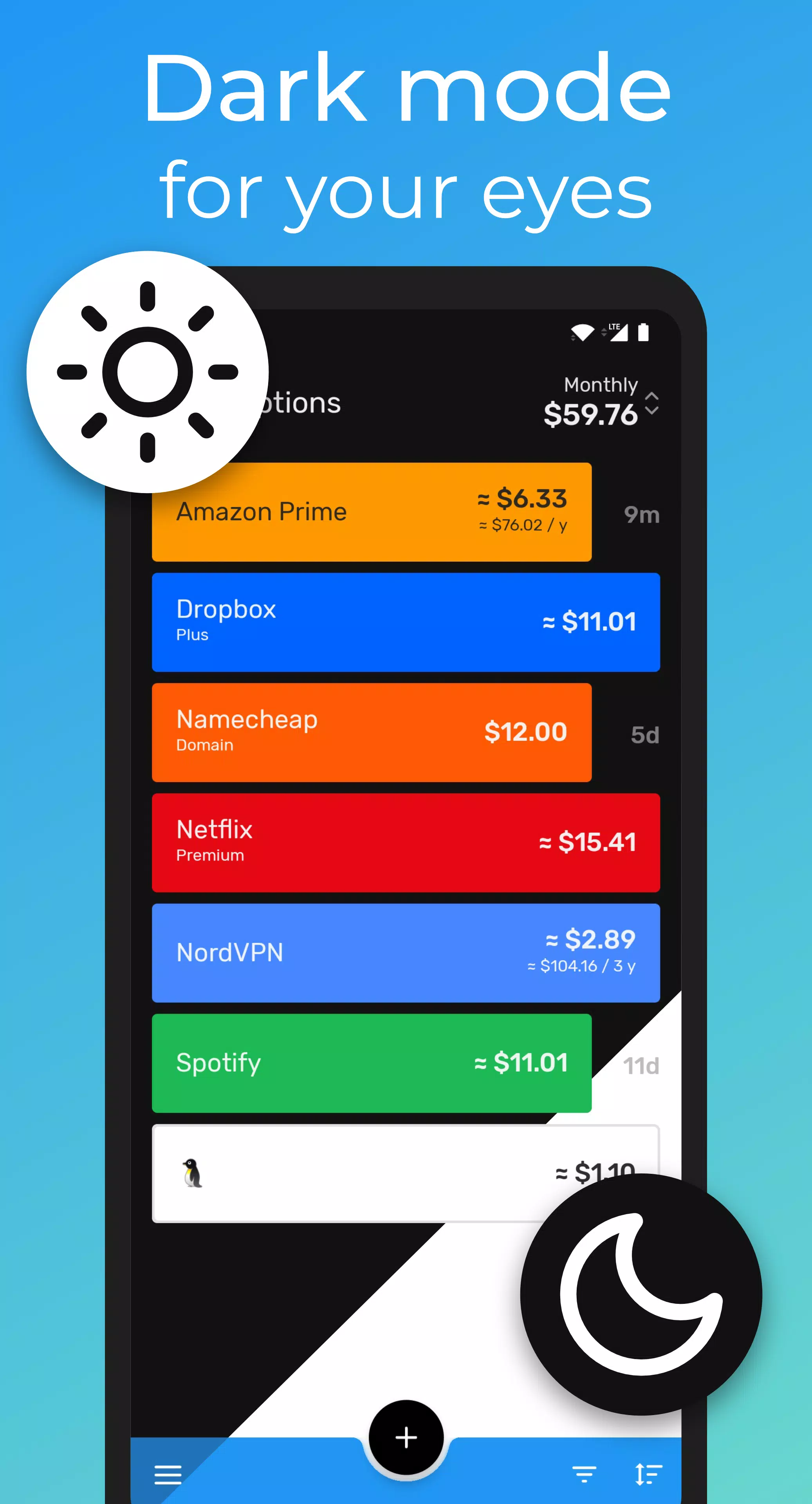 Subscriptions Screenshot5