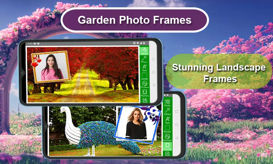 Garden Photo Frames & Editor Screenshot3