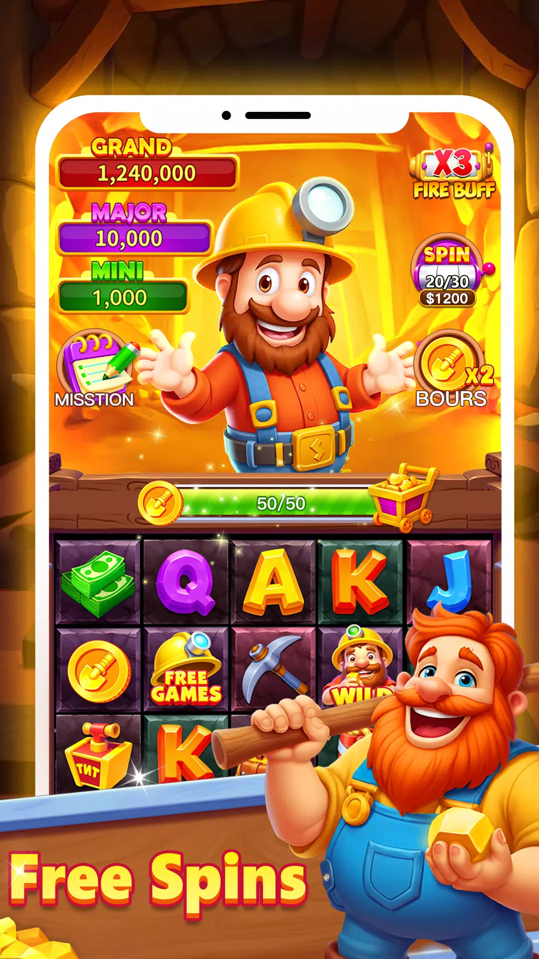 Gold Digger-Rich Game Screenshot4