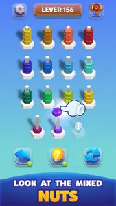 Wood Nuts & Bolts: Colors Sort Screenshot1